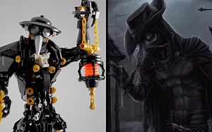 乐高MOC作品 瘟疫医生 作品展示