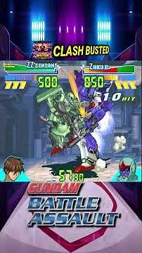 ZZ Gundam vs Zaku II | Gundam: Battle Assault - Gundam Wing