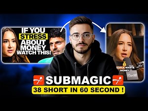 How to Create Viral YouTube Shorts in Minutes with Submagic AI Step by Step Tutorial