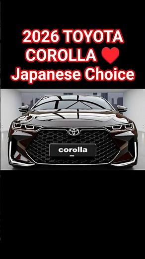 2026 Toyota Corolla Fully Revealed – A Shocking Evolution!