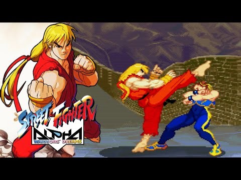 Classic Arcade Action : Street Fighter Alpha Ken Gameplay