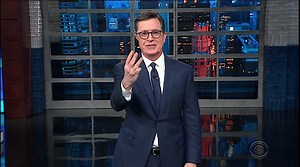 Stephen Colbert sees little downside in Democrats barring Fox News from hosting 2020 primary debates