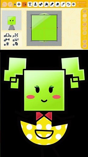 How to make Mimi from Super Paper Mario #mimi #superpapermario