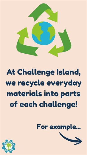 ♻️🌍 At Challenge Island, we turn everyday materials into hands-on STEAM challenges! 🧪💡 From solo cups 🥤 to toilet paper rolls 🧻 and straws 🥤 — we’re learning, creating, and giving materials a second life! ✨ Not only is it fun, it’s a big win for the planet! 🌱🎉 #ChallengeIsland #STEAMFun #RecycleAndCreate #HandsOnLearning #SustainableSTEAM #KidsWhoCreate | Challenge Island - Southeast Orlando