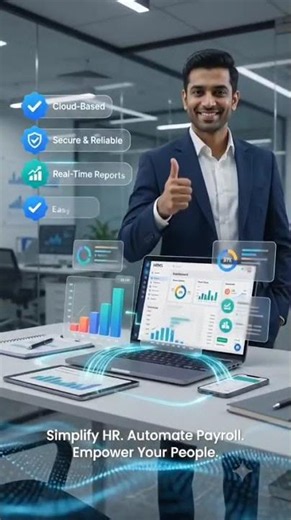 👨‍💼 Simplify HR. Automate Payroll. Empower Your Workforce. #hrms #payrollsoftware #cloudhrms