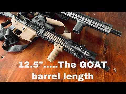 Why is 12.5” the best barrel length?🤔