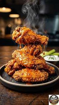 How to Chicken Wings-Buffalo/Crispy Style #cooking#cookingathome#cookingvideo#recipe #easy#cook#chef