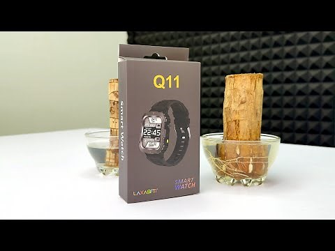 Laxasfit Q11 Black Edition Smartwatch Unboxing & First Impressions! #smartwatch #unboxing