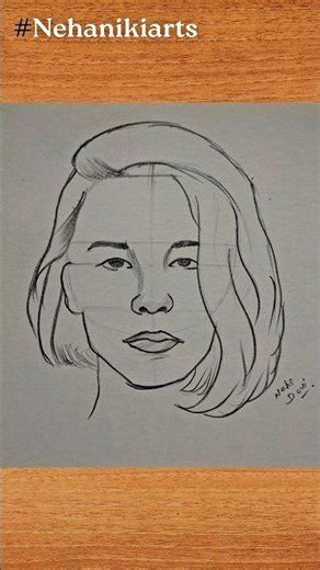 How to draw face ( loomis method tutorial) #loomismethod #facedrawing #shorts