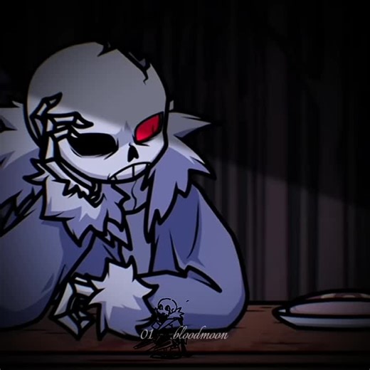 #Horrorsans 》Animal cannibal?? I enjoyed makings this edit I'll try to make more edits soon ^_^ #underverse #Sansau #Horrortale #animalcannible
