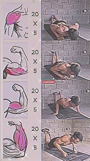 Do THESE to Build BIGGER arm's & biceps at home!💪✅|Drops '💯'in the comments if Crushed your Workout.
