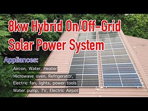8kw Hybrid On/Off-Grid System installed in Antipolo City | Sola Renz