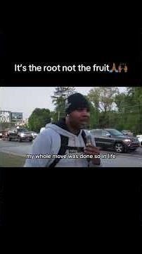It’s the root not the fruit🙏🏾🙌🏾