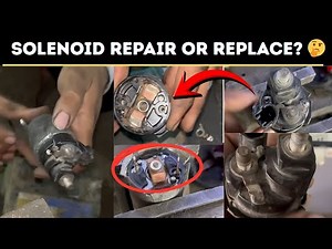 Toyota Starter Solenoid Repair | How to Test & Fix Toyota Starter Problems (Corolla, Hilux, Tacoma)