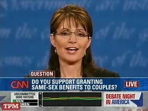 Palin and Biden on Same-Sex Marriage