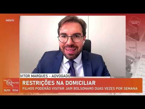 The courts have not authorized Bolsonaro to transform his house arrest into a political campaign ...