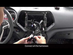 How to replace the car radio of the Jeep Cherokee?