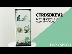 CTRDSBKEV2 Countertop Display Cases Set Up | Product Assembly | Displays2go®