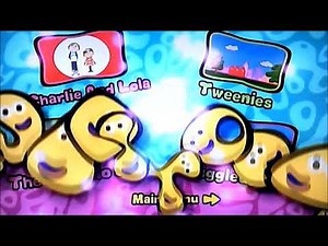 DVD Menu Walkthrough to Cbeebies The Ultimate Party Collection