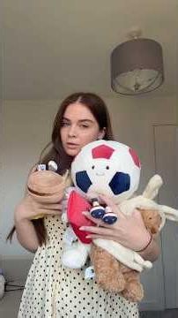 All The Jellycats In My NEW House🧸🏡 #vlog #jellycat #kayleighmae #fyp