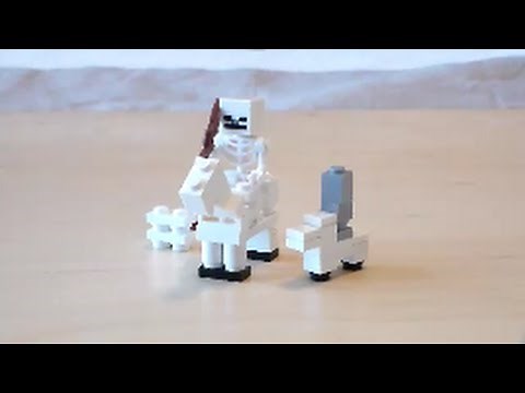 Lego Minecraft Skeleton Horse Tutorial