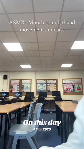 I miss classroom asmr🥲 #asmr #fastasmr #mouthsounds #fyp #sleep | ASMR Sounds