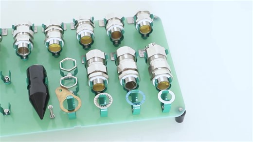 Hawke Replacement ATEX IECEx Explosionproof Barrier Exd Exe Cable Gland for Harsh Area M12- M100