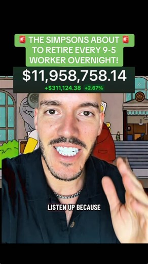 Jose Crespo on Instagram: "The Simpsons are at it again! This time they are making predictions about a coin I’ve never heard of … #crypto #bitcoin #solana #simpsons #memecoins"