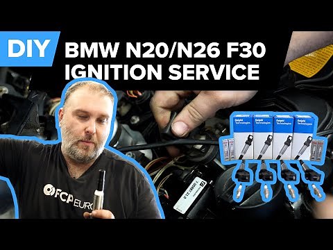 BMW 3 Series - F30 Spark Plug & Ignition Coil Replacement DIY (BMW N20/N26 Ignition Service)