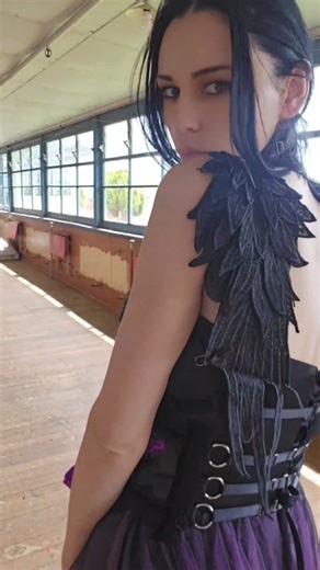 So after so many requests, I finally decided to put the dress on myself instead of just showing it on the mannequin. ✨ It’s not quite my size, but I figured it might still help you see how it looks on a real body. And if you love it, I can make it in any color and any size. Don’t let my body shape stop you from imagining how gorgeous it’ll look on you. 💖 #handmadefashion #altfashion #gothicstyle #slowfashion #customdress #madeinnz #forgottenlockett #ethicalfashion #alternativeaesthetic #customm