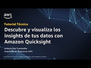Discover and visualize insights from your data with Amazon Quicksight - Spanish