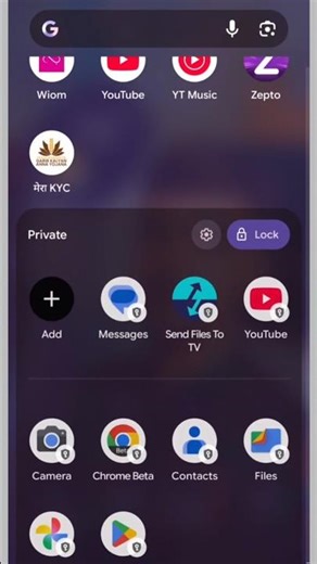 This is called private space. How to use a secure folder in Google pixel like Samsung and Motorola 😁