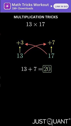 Vedic Math Tricks - Multiplication Tricks - Mental Maths - Easy Math Tricks - Quick Math #mathtricks