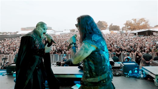 The first festival for Powerwolf ever in America was simply fantastic, thank you Louder Than Life! We also had a little spontaneous surprise: Our demonic friend, Mr. Robb Flynn, paid us a spontaneous visit! | Powerwolf