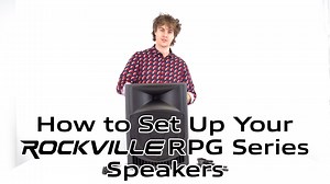 How to Set Up RPG Series Speakers (RPG8, RPG10, RPG12, RPG15)