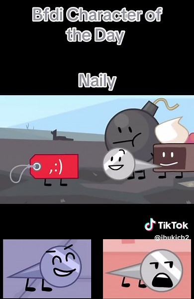Naily: Bfdi Character of the Day Revealed