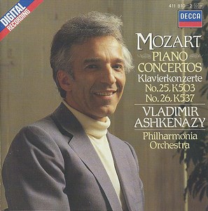 Mozart, Philharmonia Orchestra, Vladimir Ashkenazy - Piano Concertos No.25, K503 & No.26, K537