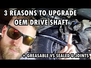 Lifted Jeeps NEED upgraded drive shafts | Jeep JKU Mods
