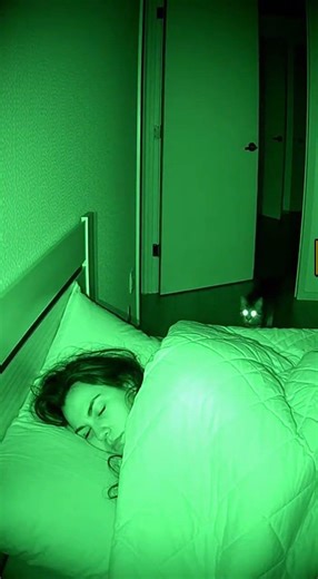 Night Vision Reveals Who Watches You Sleep