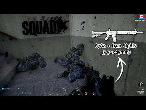 The Hopeless HAT and His Trusty C7A2 Rifle | SQUAD [Infantry Gameplay - Full Match]