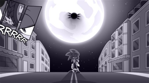 夜间会面Sonic and Shadow (Comic Dub)