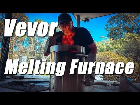 HOW TO MELT BRASS using Vevor Melting Furnace