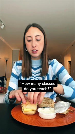 Teaching Schedule Breakdown: 6 Classes a Day