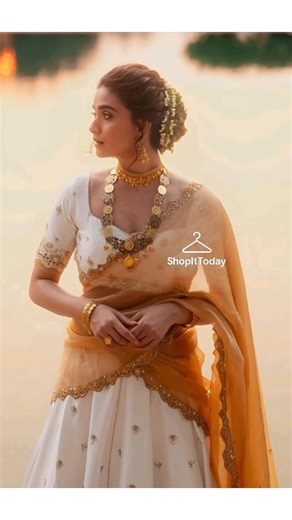 Best HalfSaree for Wedding #halfsaree #halfsareedesign #halfsareemodels #Meeshohaul #festivalvibes