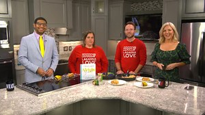 12K views · 145 reactions | Two coast viral cooking stars join us in the kitchen on this Mardi Gras Day....for a unique twist on the popular carnival treat. Caroline Davis Mississippi Kween and Matthew Bounds Your Barefoot Neighbor are part of a national TikTok Challenge raising money for We Are Lasagna Love. #kingcake #lasagnalove #mississippikween #matthewbounds #tiktokchallenge | Jaimee Dorris | Facebook