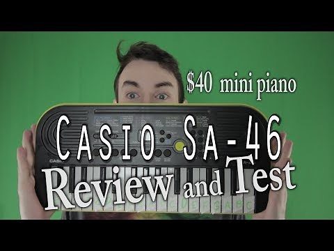 Casio Sa-46 Mini Keyboard (Quick Review)