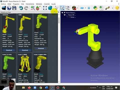 Robo DK , Documentacion Guia Basica, Primeros Pasos, Empezar Programa 1 Fuera de Linea Paso-Paso 100