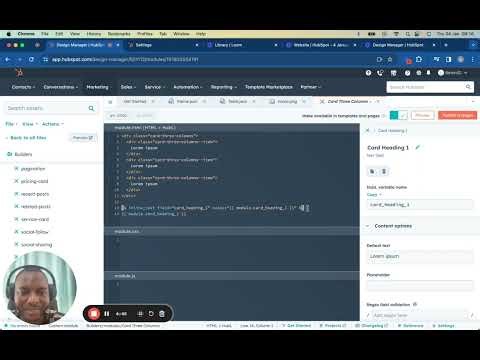 Mastering HubSpot CMS: Part 2 - How to Create a Module