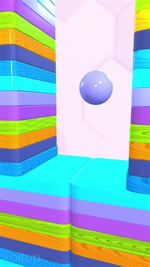 Ball is Jumping #satisfying #3danimation
