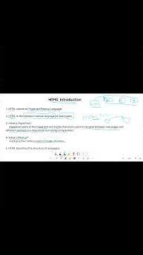 HTML Introduction मराठीमधे.